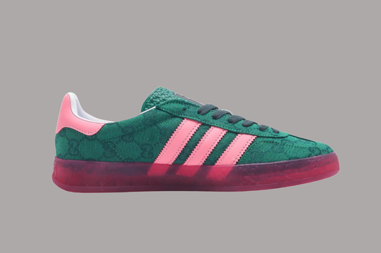 Gazelle Retro G-Monogram Green Pink Limited Edition