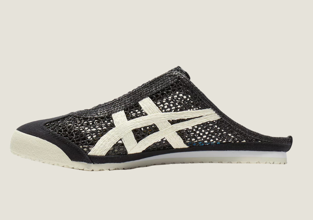 Mexico 66 Sabot Black Cream
