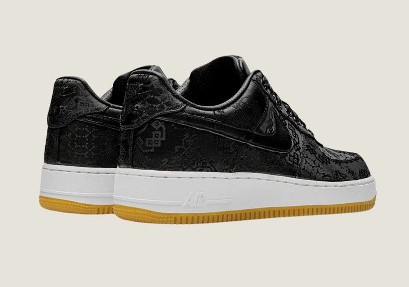 AF1 Clot Black Silk Edition