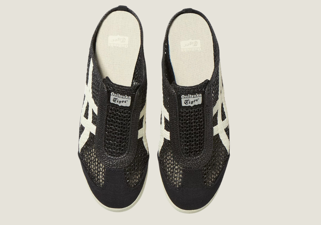 Mexico 66 Sabot Black Cream